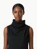 Article X Veiled Turtleneck Top