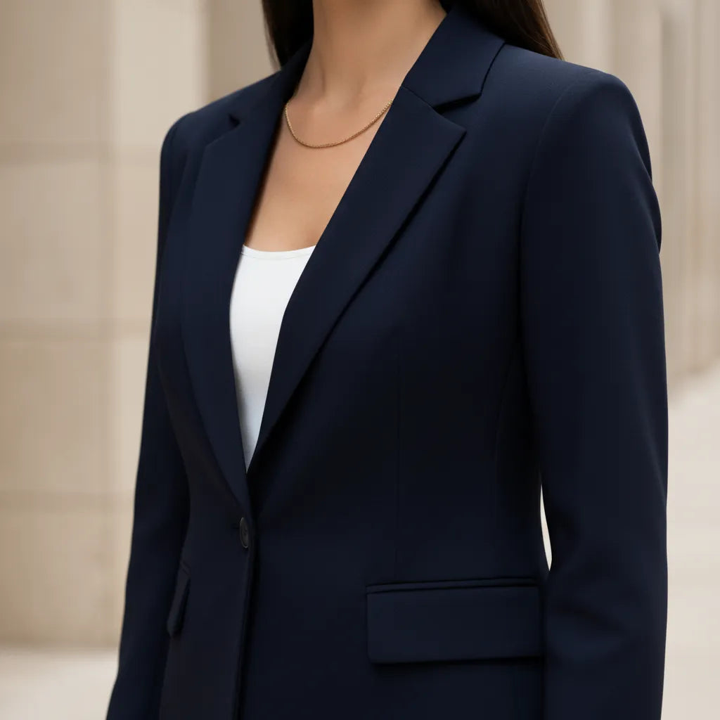 Forcast Safira Blue Pant Suit