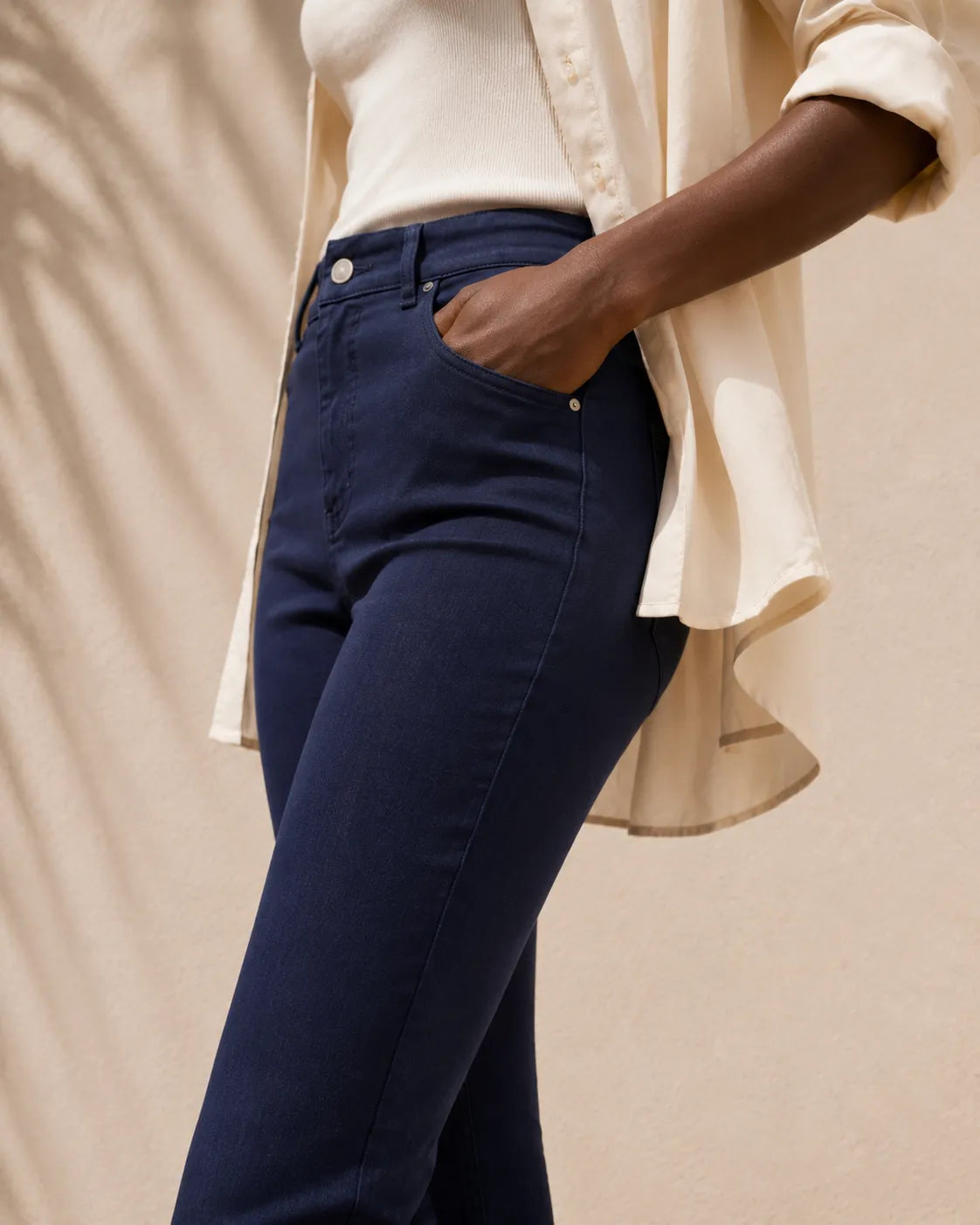 M.M.LaFleur M.M.LaFleur Roma Jean in Navy - Bottom | Queen Anna House of Fashion Women's Luxury Fashion