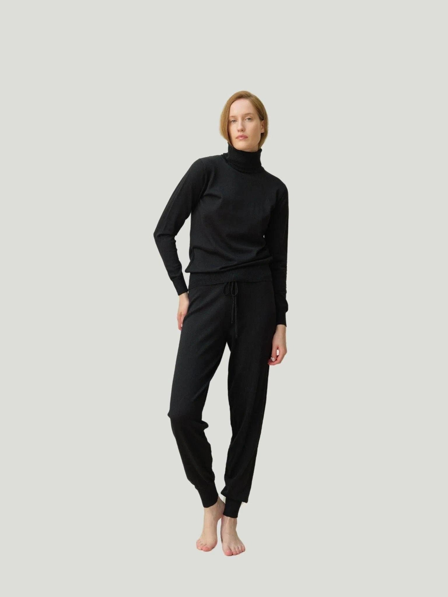 Lemme Extra Fine Merino Yoga Pants - Queen Anna House of Fashion