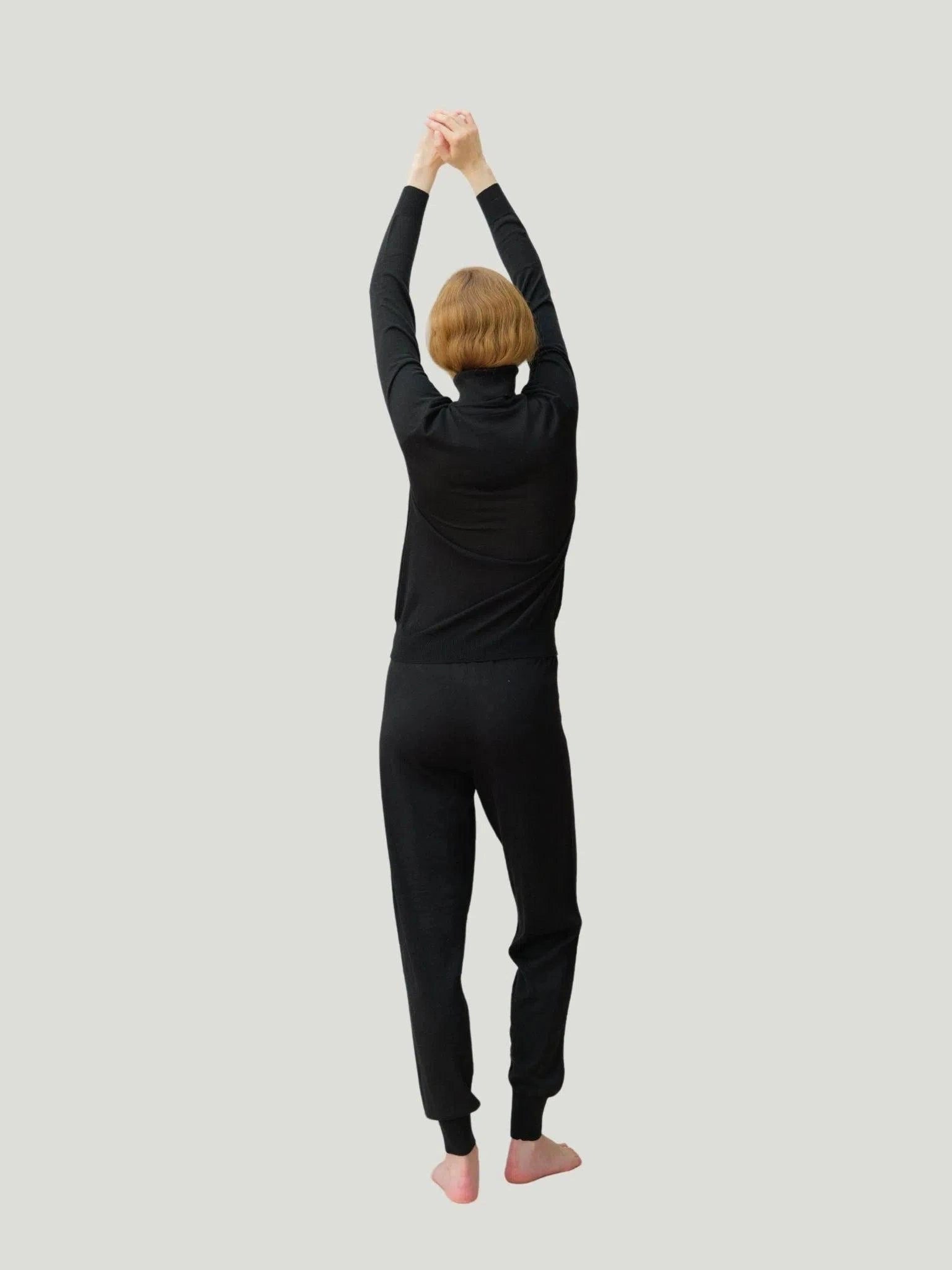 Lemme Extra Fine Merino Yoga Pants - Queen Anna House of Fashion
