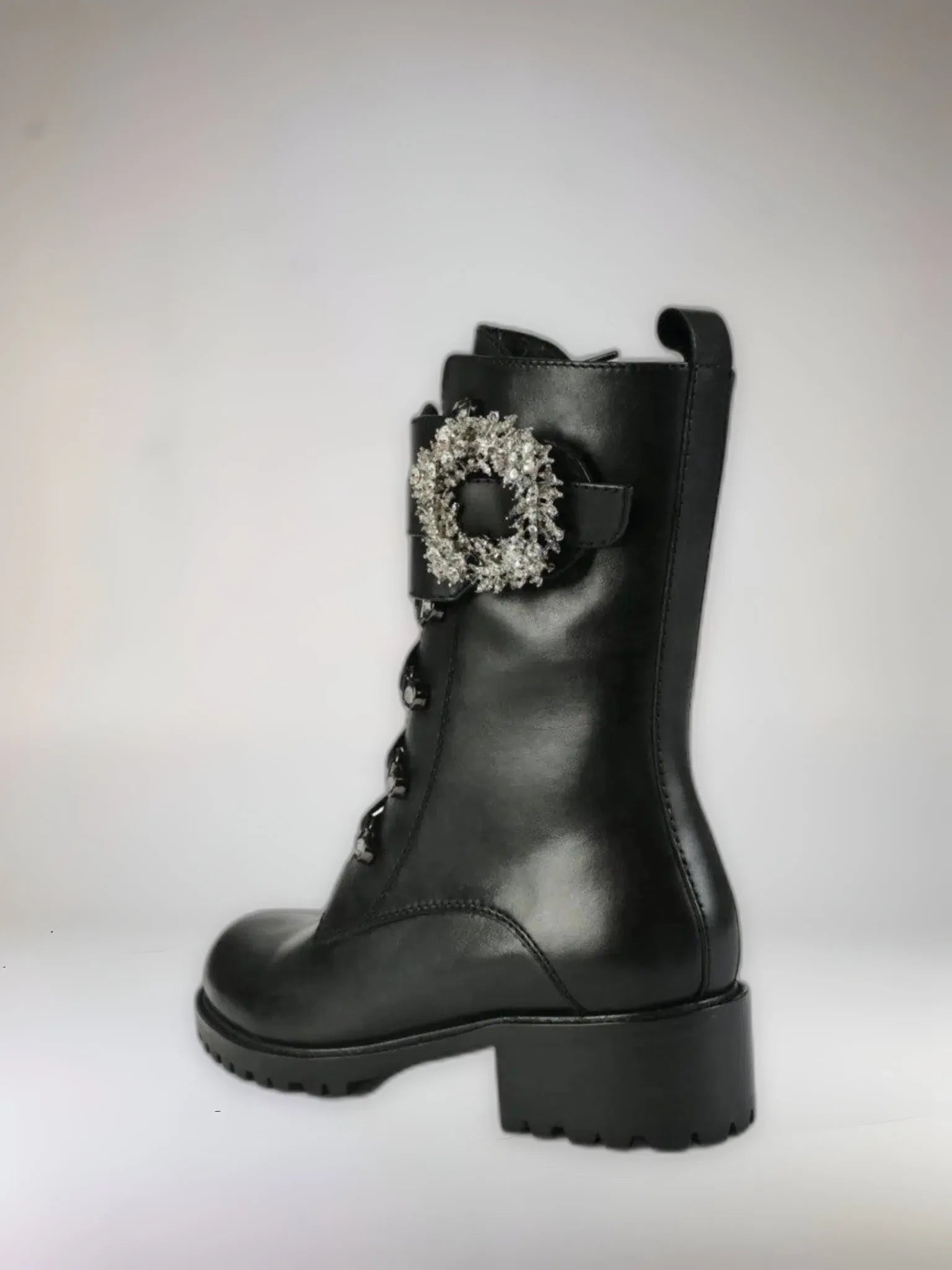 Allegra James Win Combat Boots - Queen Anna House of Fashion