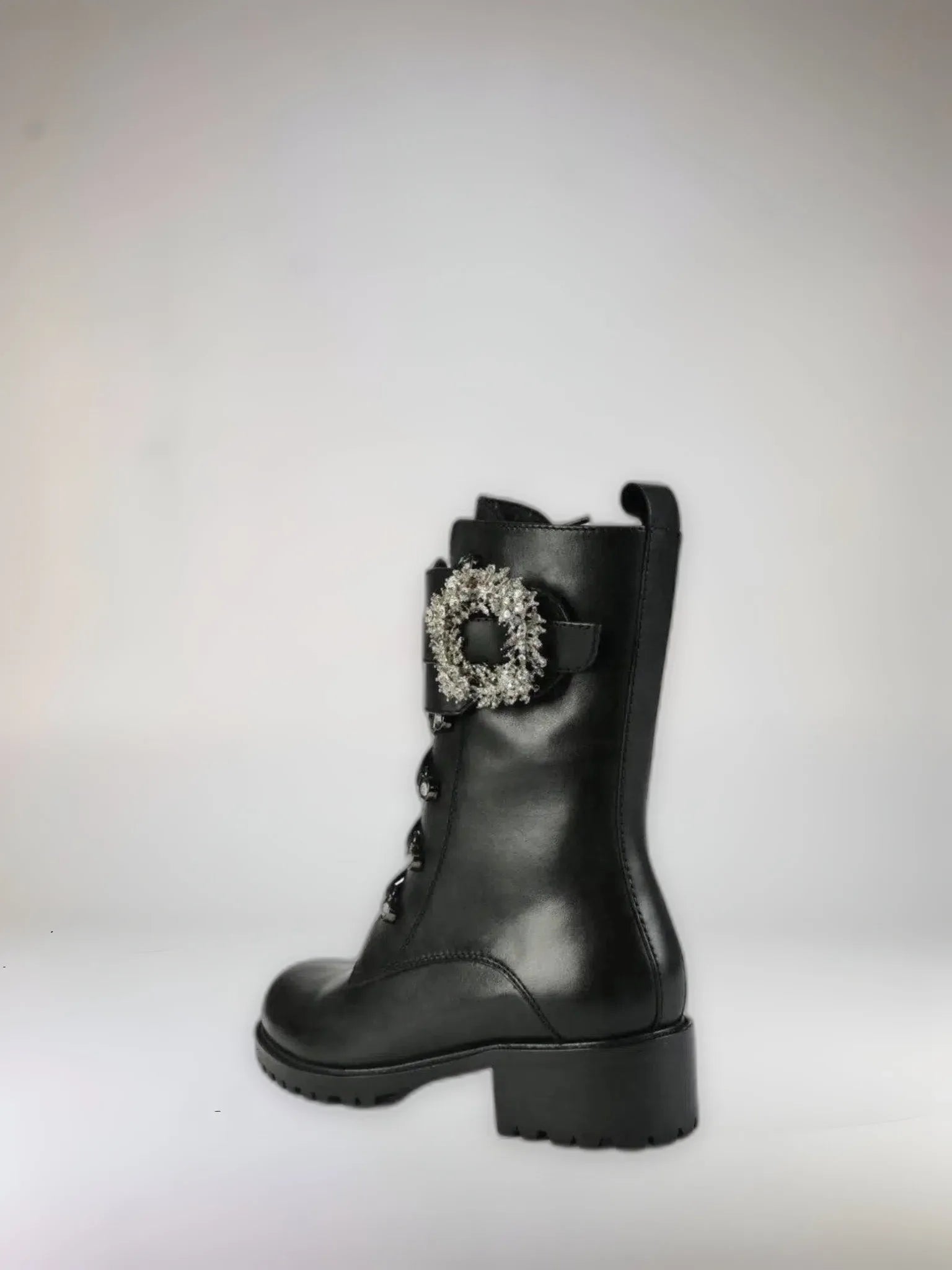 Allegra James Win Combat Boots - Queen Anna House of Fashion