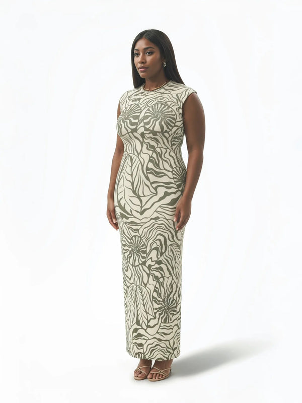 AFRM Cody Tonal Dress