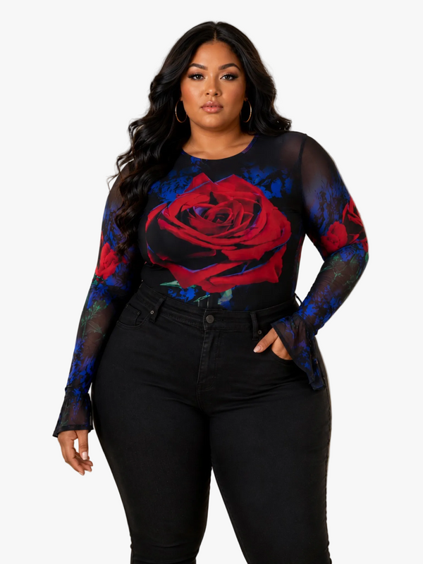 AFRM Realism Rose Beyla Top