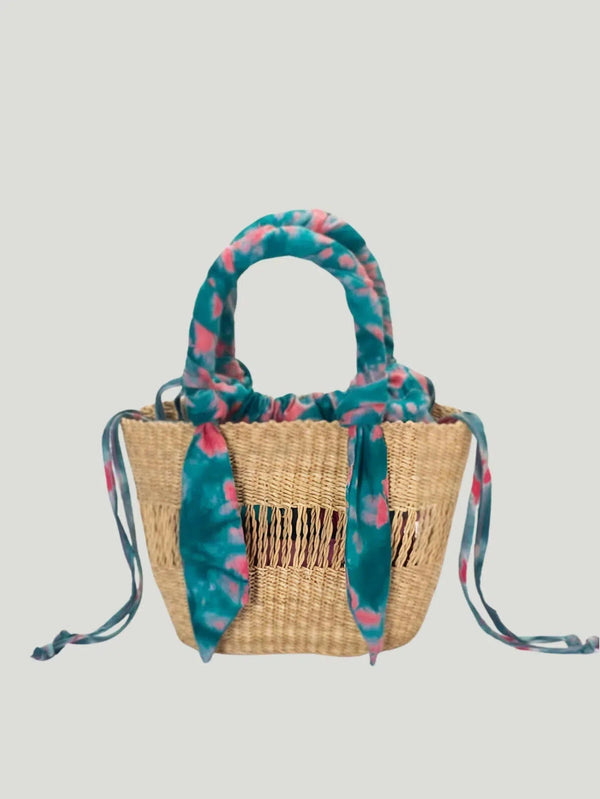 AKETEKETE GHANA Ayine Bag - Accessories, BIPOC Brand, Black Owned Brand, Eco-Conscious Brand, Handbags, Navy, New Arrivals, Phil - Luxury Women's Fashion at Queen Anna House of Fashion