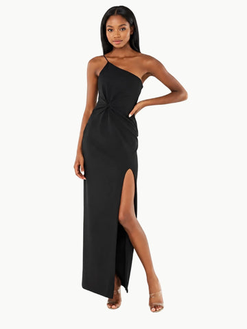 AMANDA AMANDA UPRICHARD Avon Maxi Dress in BLACK - Dress | Queen Anna House of Fashion Women's Luxury Fashion