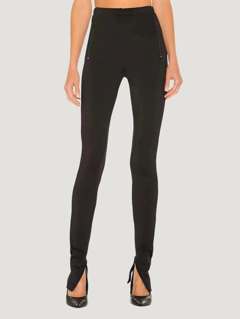 AMANDA UPRICHARD Kiki Leggings - Black, Bottoms, Eco-Conscious Brand, Everyday Wear, l, New Arrivals, Pants, s, S/S'22, Women Owned B - Luxury Women's Fashion at Queen Anna House of Fashion