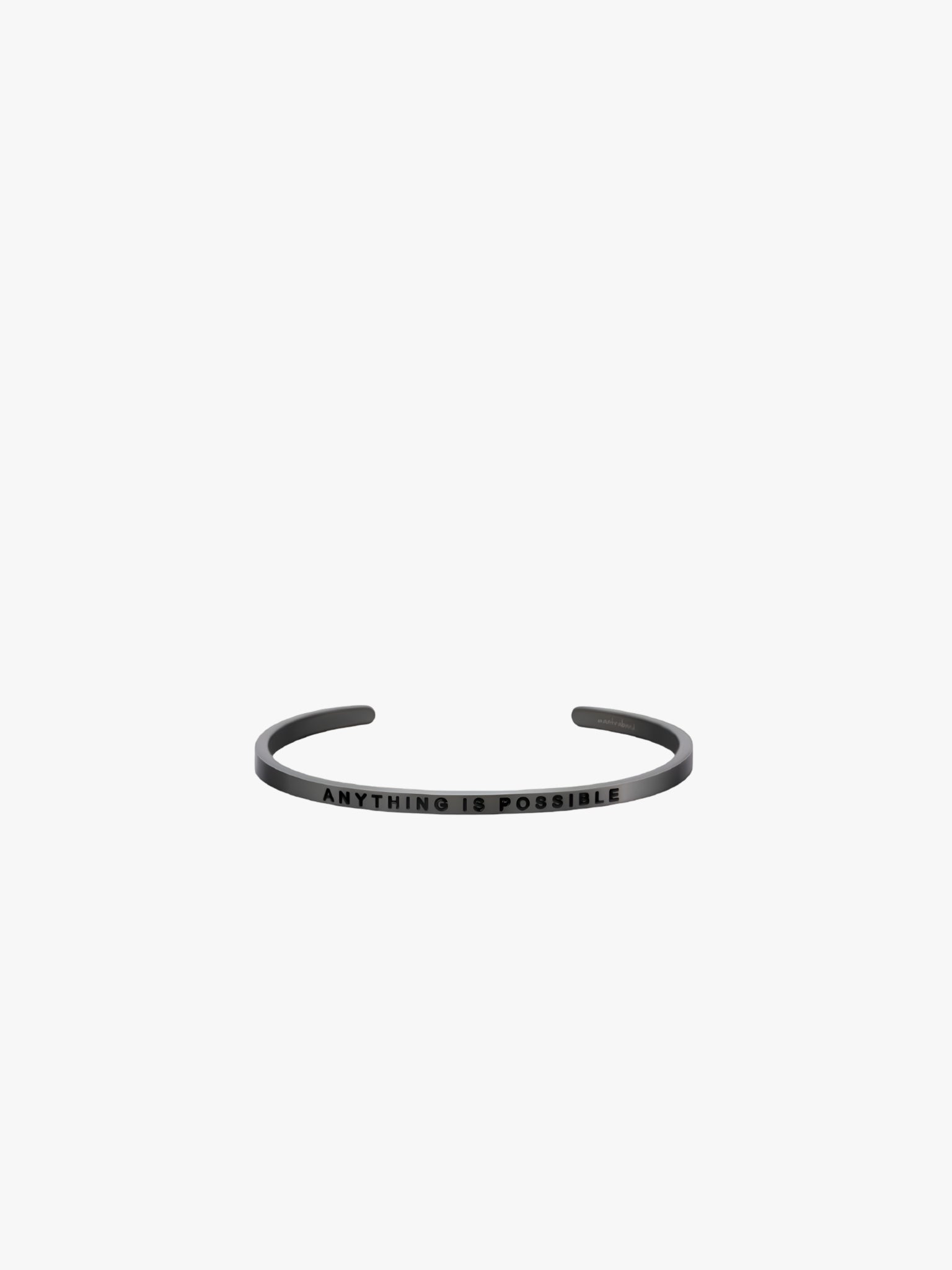 ANYTHING IS POSSIBLE MantraBand Bracelet - Silver - Queen Anna House of Fashion