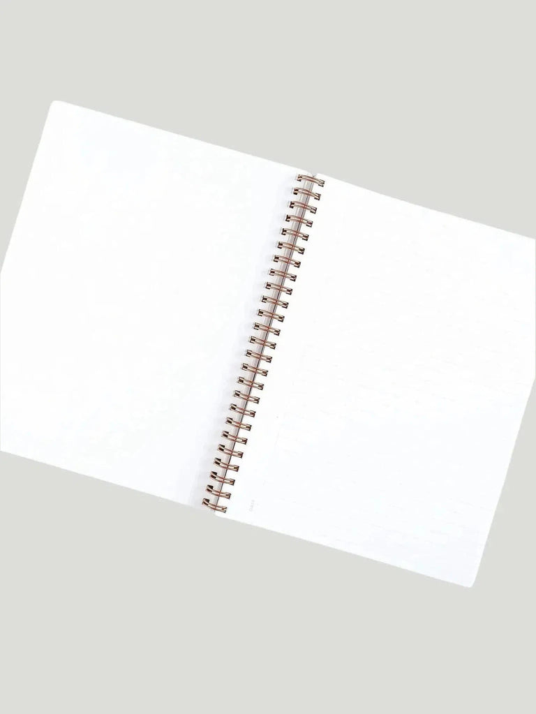 APPOINTED GRID Workbook Notebook - Small Goods, Stationery, Tan, US Based Brand, US Owned Brand, Women Owned Brand - Luxury Women's Fashion at Queen Anna House of Fashion