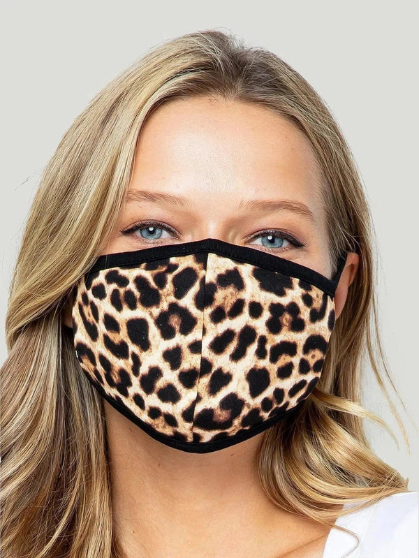 Acting Pro Animal Print Face Covering