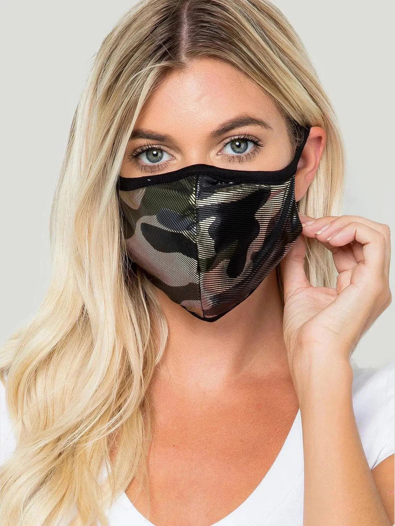 Acting Pro Camouflage Face Covering - Camouflage, Face Coverings, Sale, Small Goods, US Based Brand, US Owned Brand - Luxury Women's Fashion at Queen Anna House of Fashion