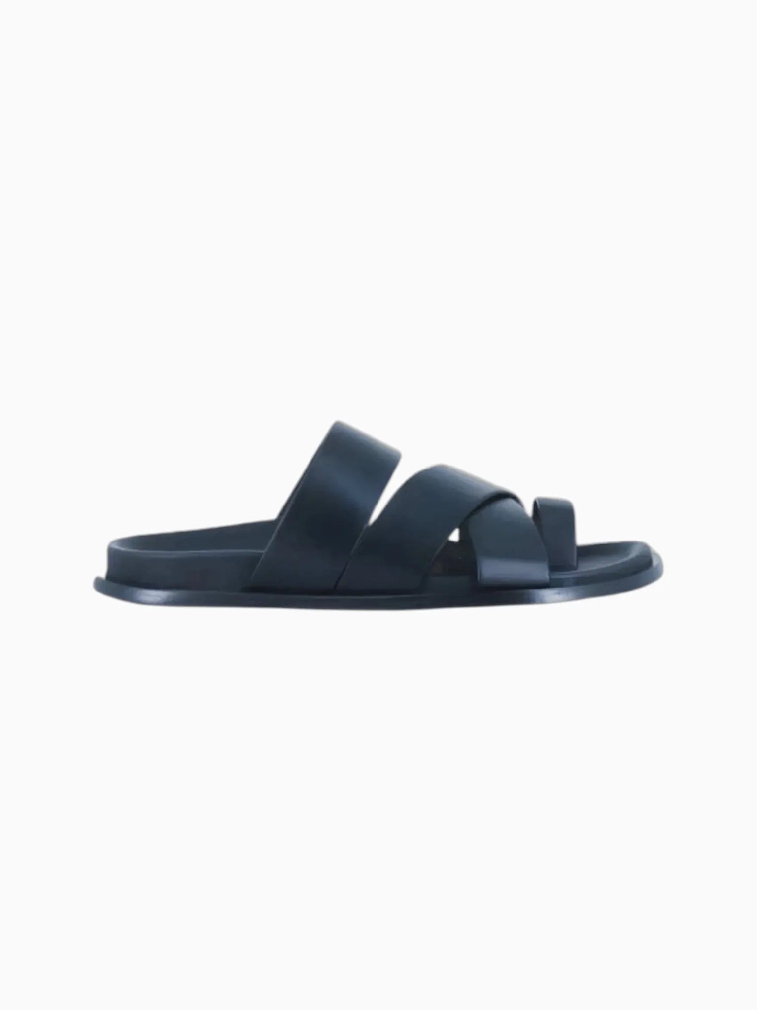 Alohas Alohas Harllow Black Leather Sandals in Black - Shoes | Queen Anna House of Fashion Women's Luxury Fashion