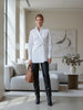Article X Article X The Wrap Button Down Shirt in XS - Top | Queen Anna House of Fashion Women's Luxury Fashion