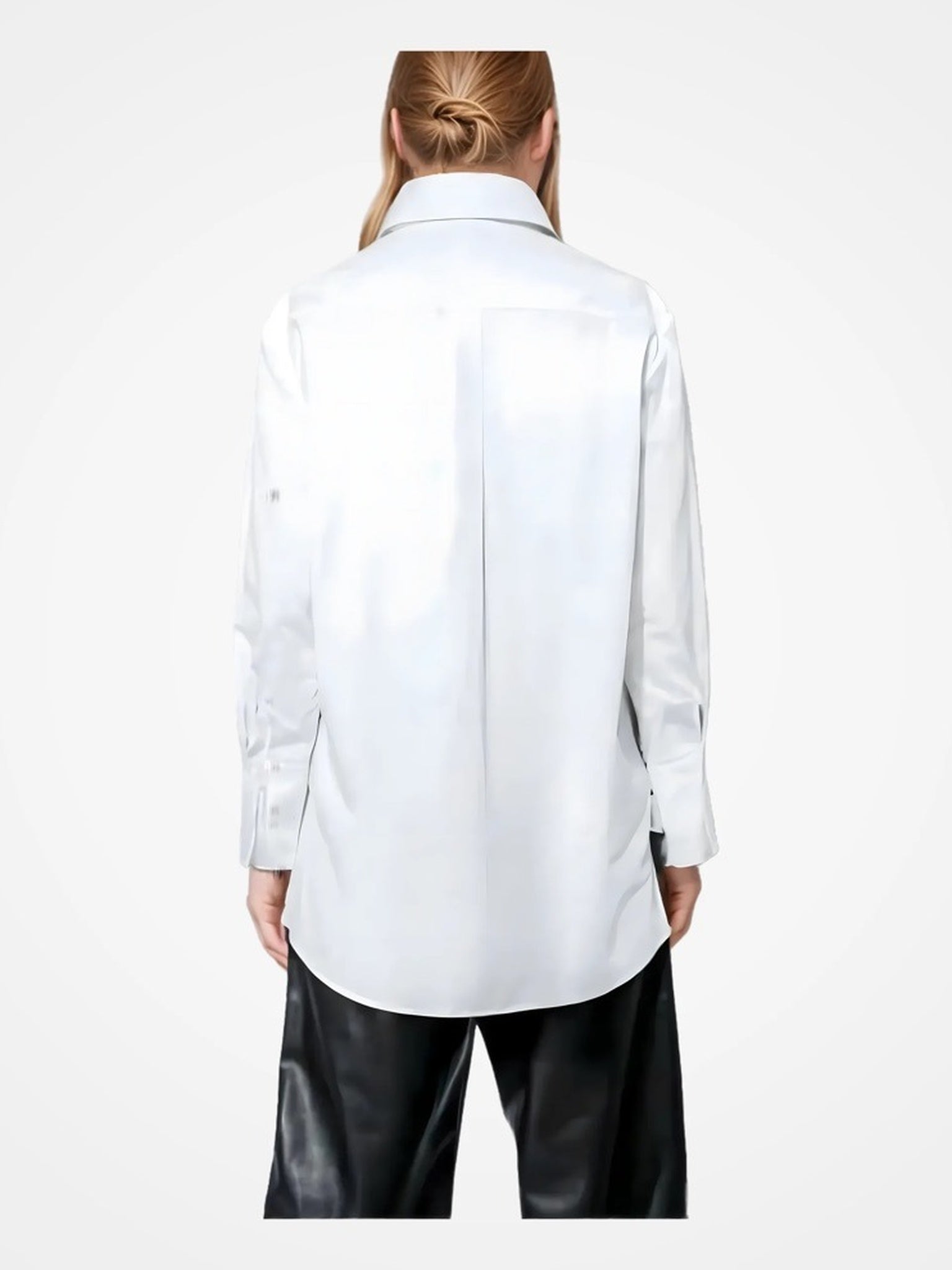 Article X Article X The Wrap Button Down Shirt in XS - Top | Queen Anna House of Fashion Women's Luxury Fashion