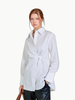 Article X Article X The Wrap Button Down Shirt in XS - Top | Queen Anna House of Fashion Women's Luxury Fashion