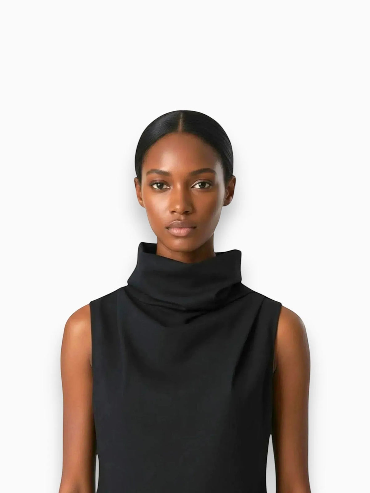 Article X Article X Veiled Turtleneck Top in XL - Top | Queen Anna House of Fashion Women's Luxury Fashion
