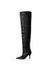 Azalea Wang HALINA Blacksnake Over The Knee Boot-Azalea Wang-Queen Anna House of Fashion