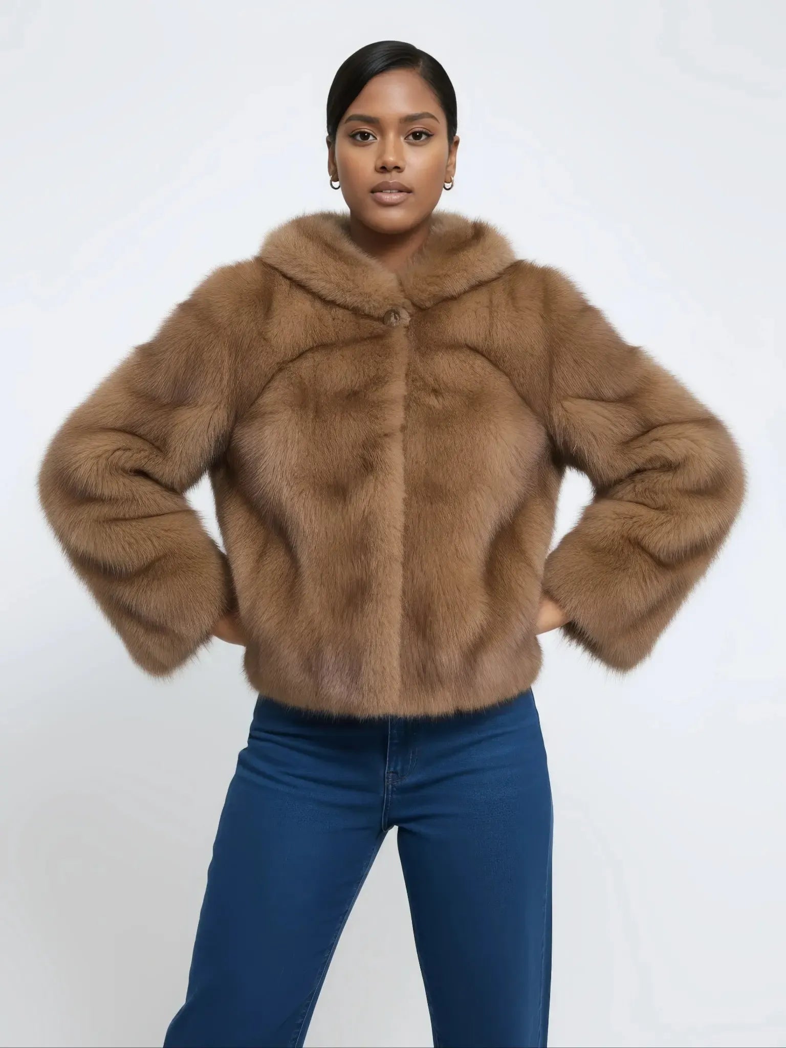 Azalea Wang SUGAR Teddy Bear Coat