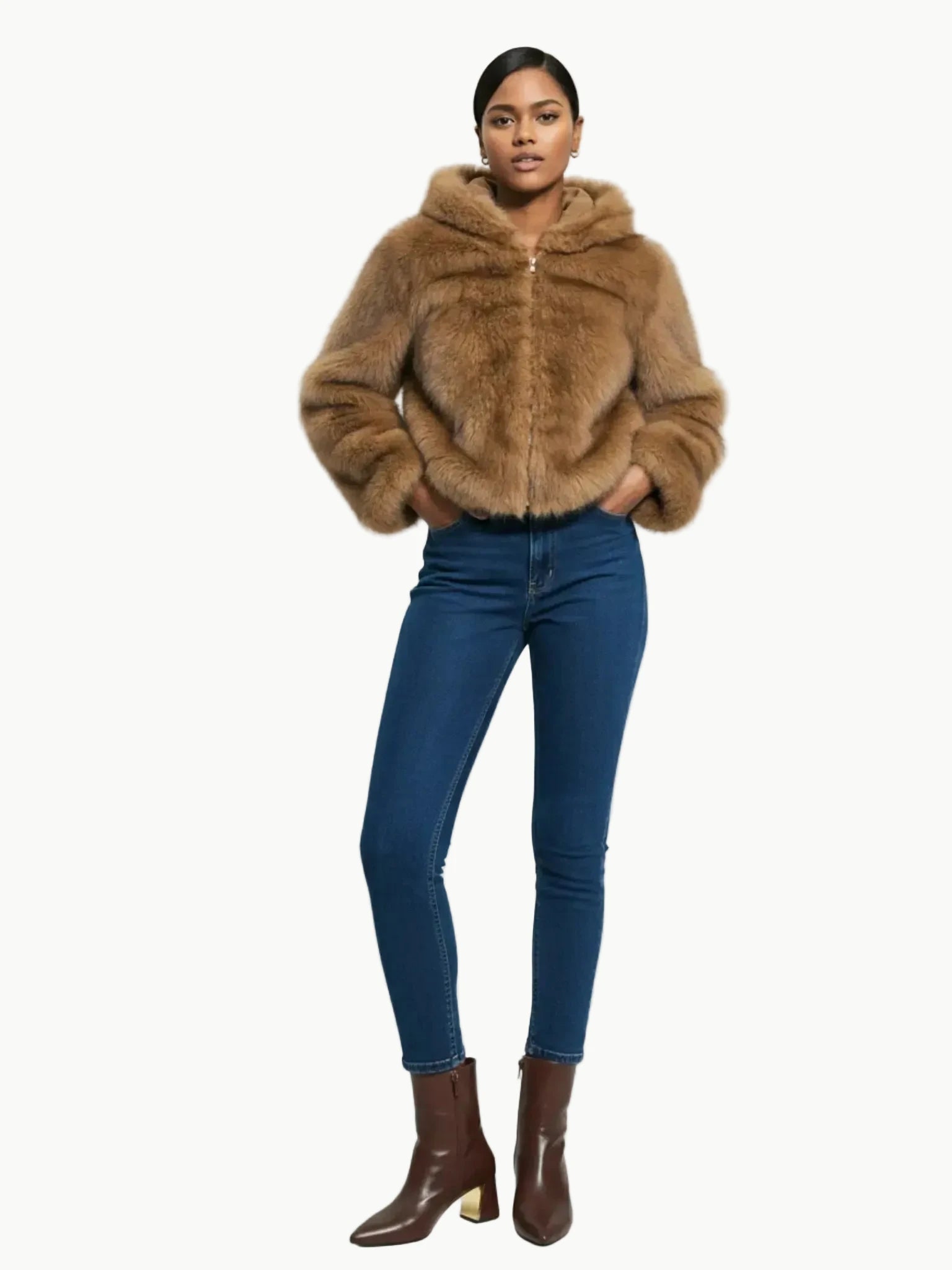 Azalea Wang SUGAR Teddy Bear Coat