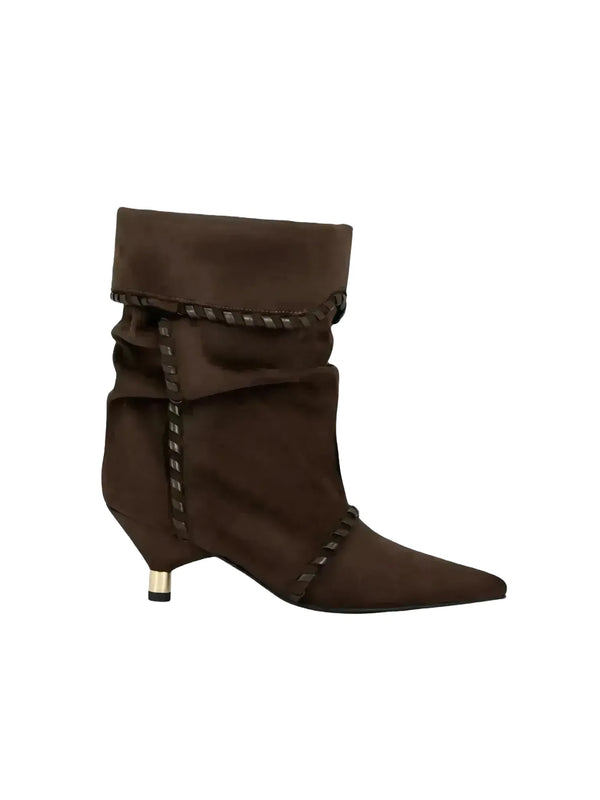 Azalea Wang WINK Slouch Bootie-Azalea Wang-Queen Anna House of Fashion