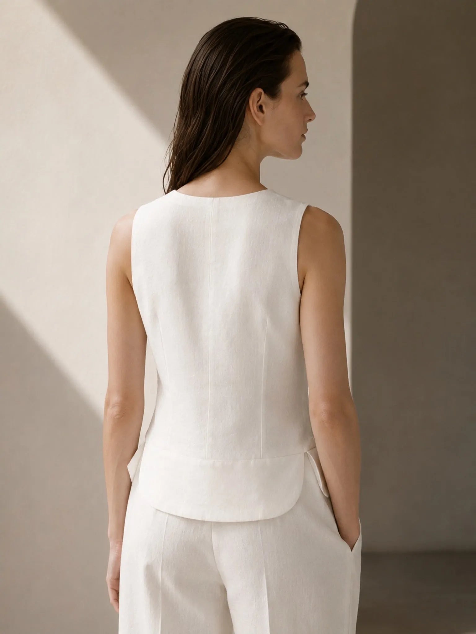 BYNIUMAAL BYNIUMAAL Ibiza Top in White - Top | Queen Anna House of Fashion Women's Luxury Fashion