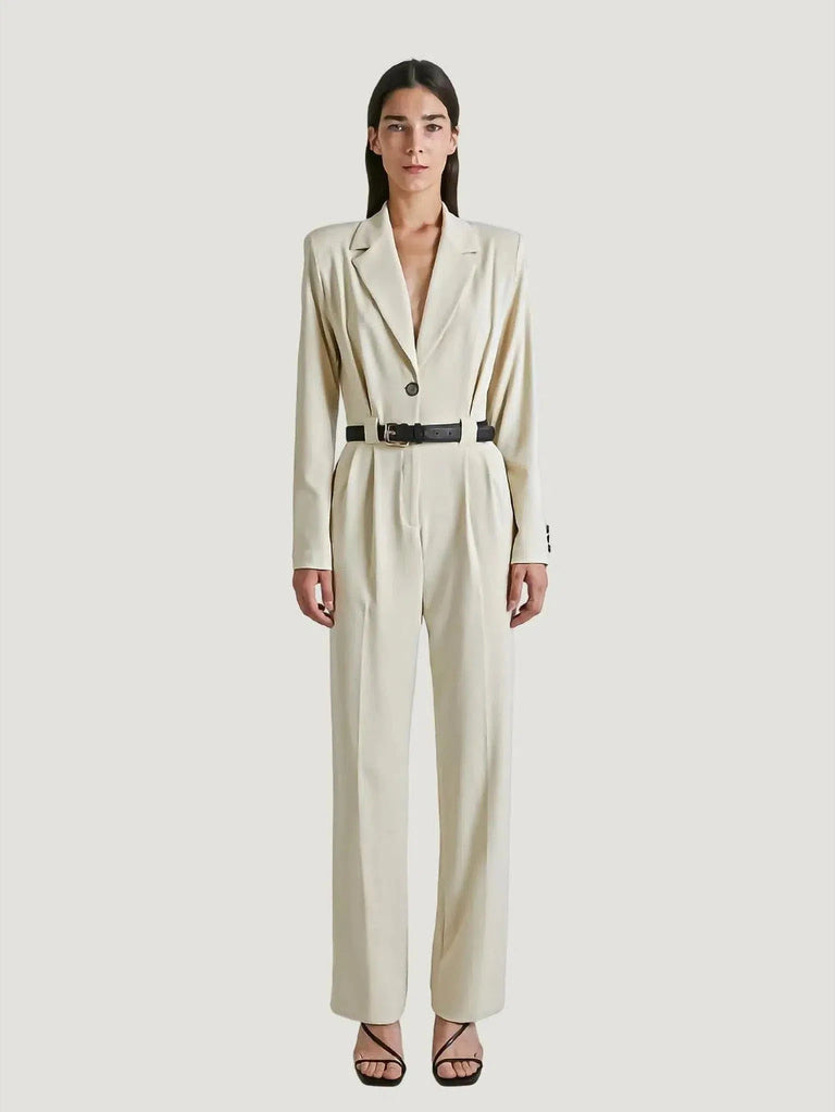 BYNIUMAAL Kala Jumpsuit - Black, Bottoms, Cream, Eco-Conscious Brand, Jumpsuits, l, m, New Arrivals, s, S/S'23, Women Owned Br - Luxury Women's Fashion at Queen Anna House of Fashion