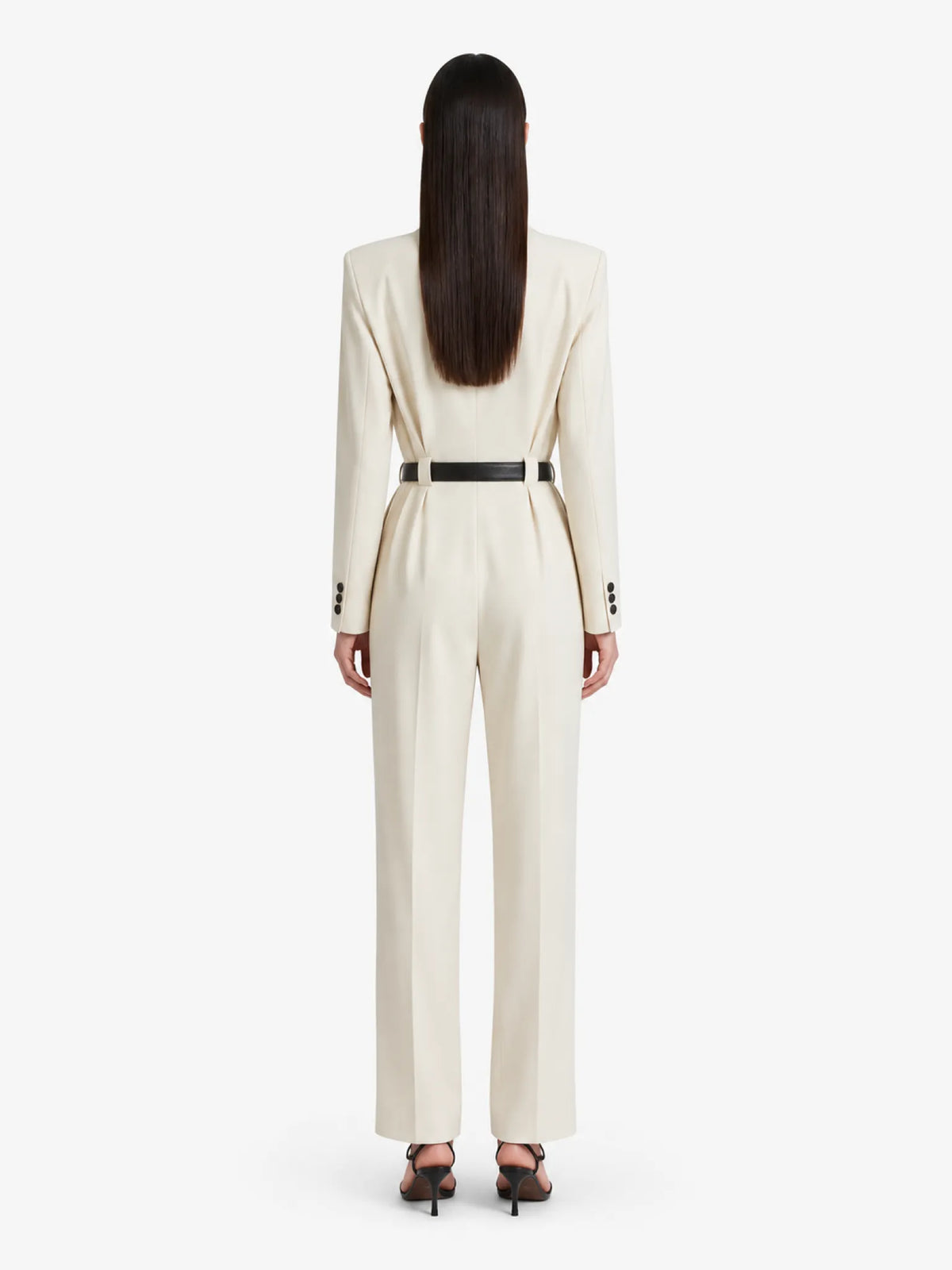 BYNIUMAAL BYNIUMAAL Kala Jumpsuit in Cream - Jumpsuit | Queen Anna House of Fashion Women's Luxury Fashion