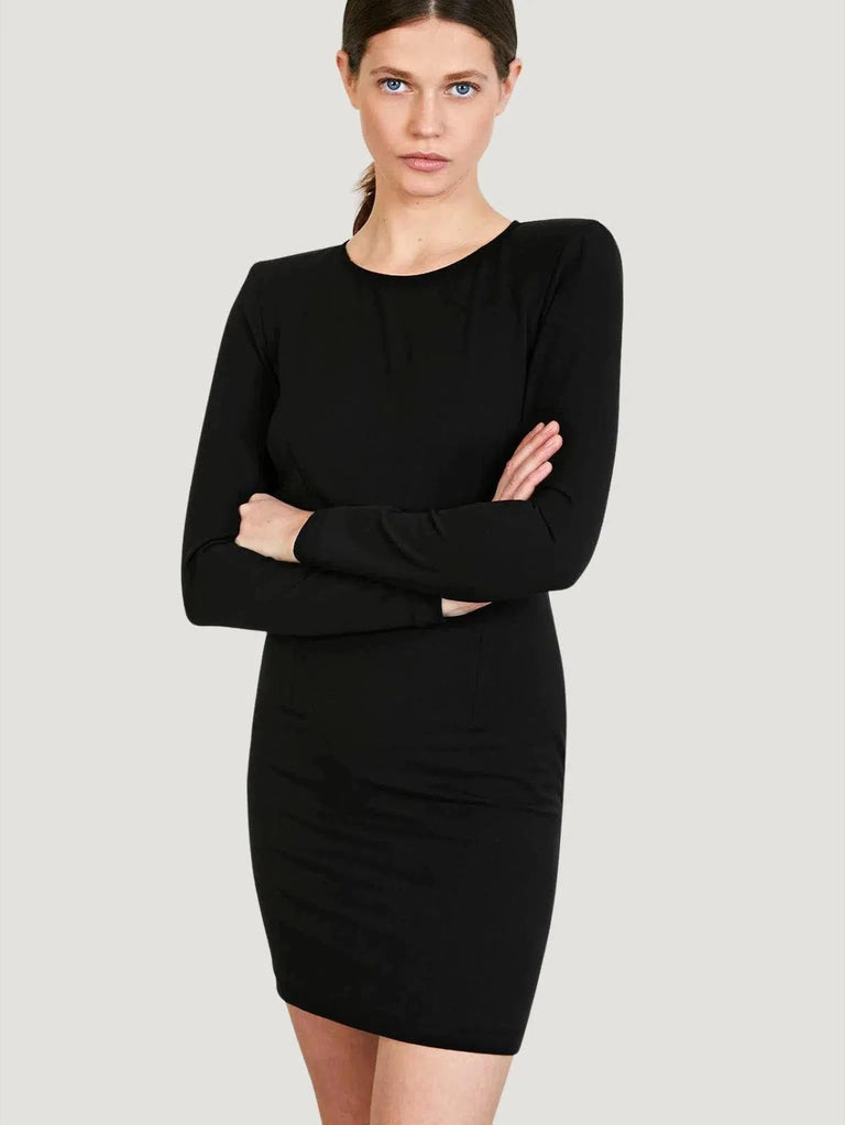 BYNIUMAAL Thames Dress - Black, Blackout Collection, Dress, Eco-Conscious Brand, m, Mini, New Arrivals, s, S/S'23, Women Owne - Luxury Women's Fashion at Queen Anna House of Fashion