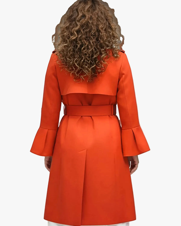 Hilary MacMillan Hilary MacMillan Mabel Trench Coat in S - Outerwear | Queen Anna House of Fashion Women's Luxury Fashion