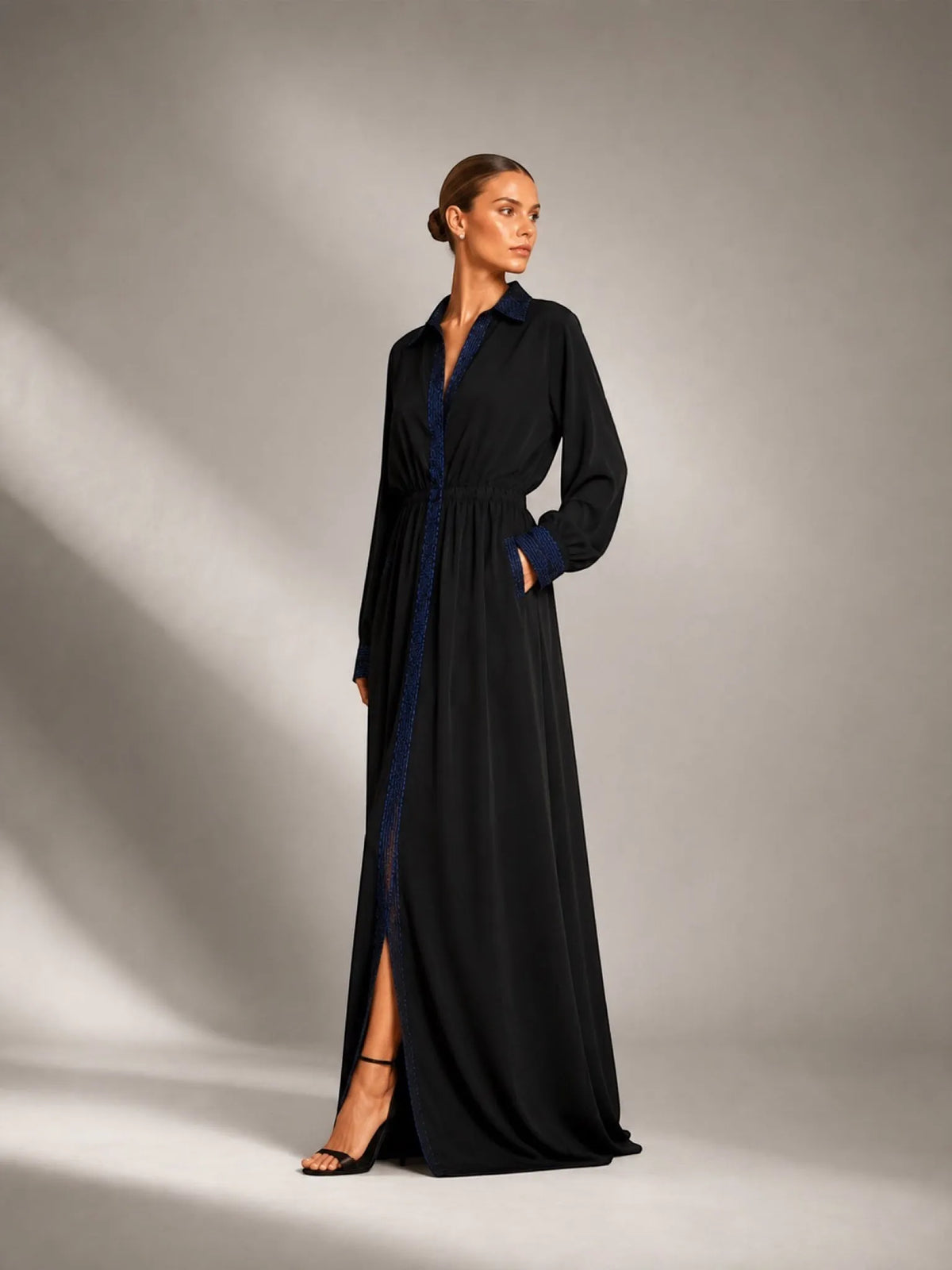Bastet Noir Bastet Noir Angela Dress in Black - Dress | Queen Anna House of Fashion Women's Luxury Fashion