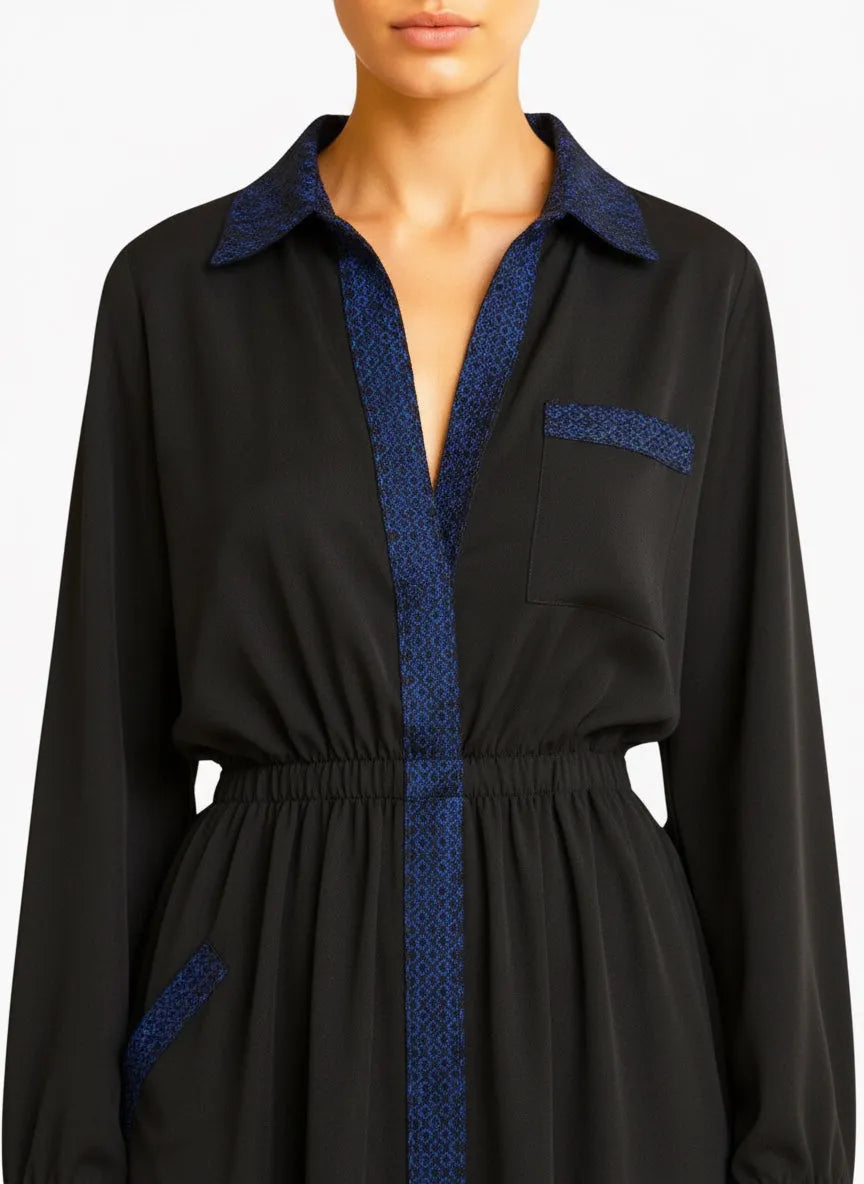 Bastet Noir Bastet Noir Angela Dress in Black - Dress | Queen Anna House of Fashion Women's Luxury Fashion