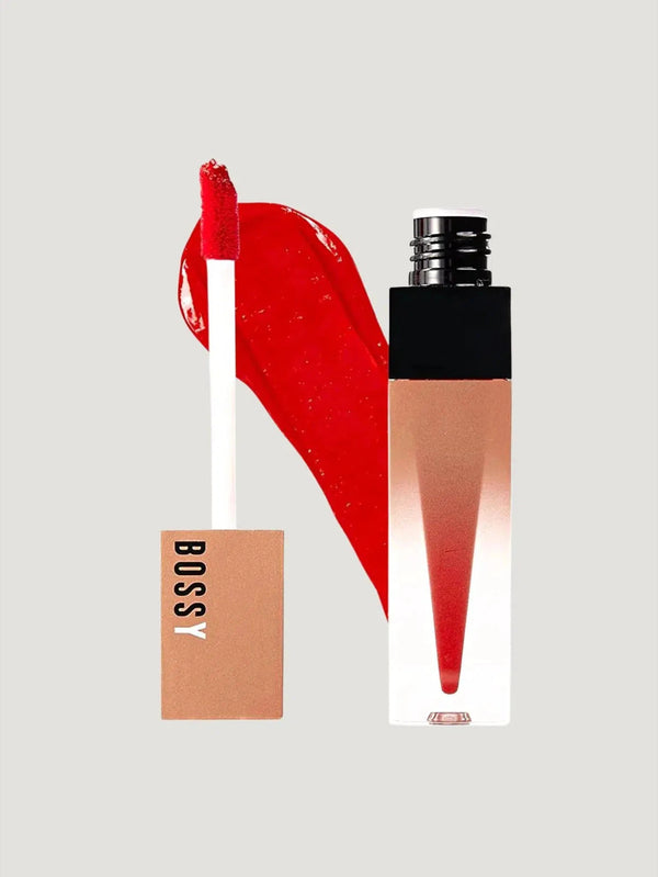 Bossy Cosmetics FAITH Matte Red Lipstick - Accessories, BIPOC Brand, Black Owned Brand, Lip Gloss, Lipstick, New Arrivals, Red, S/S'23, Skin Ca - Luxury Women's Fashion at Queen Anna House of Fashion
