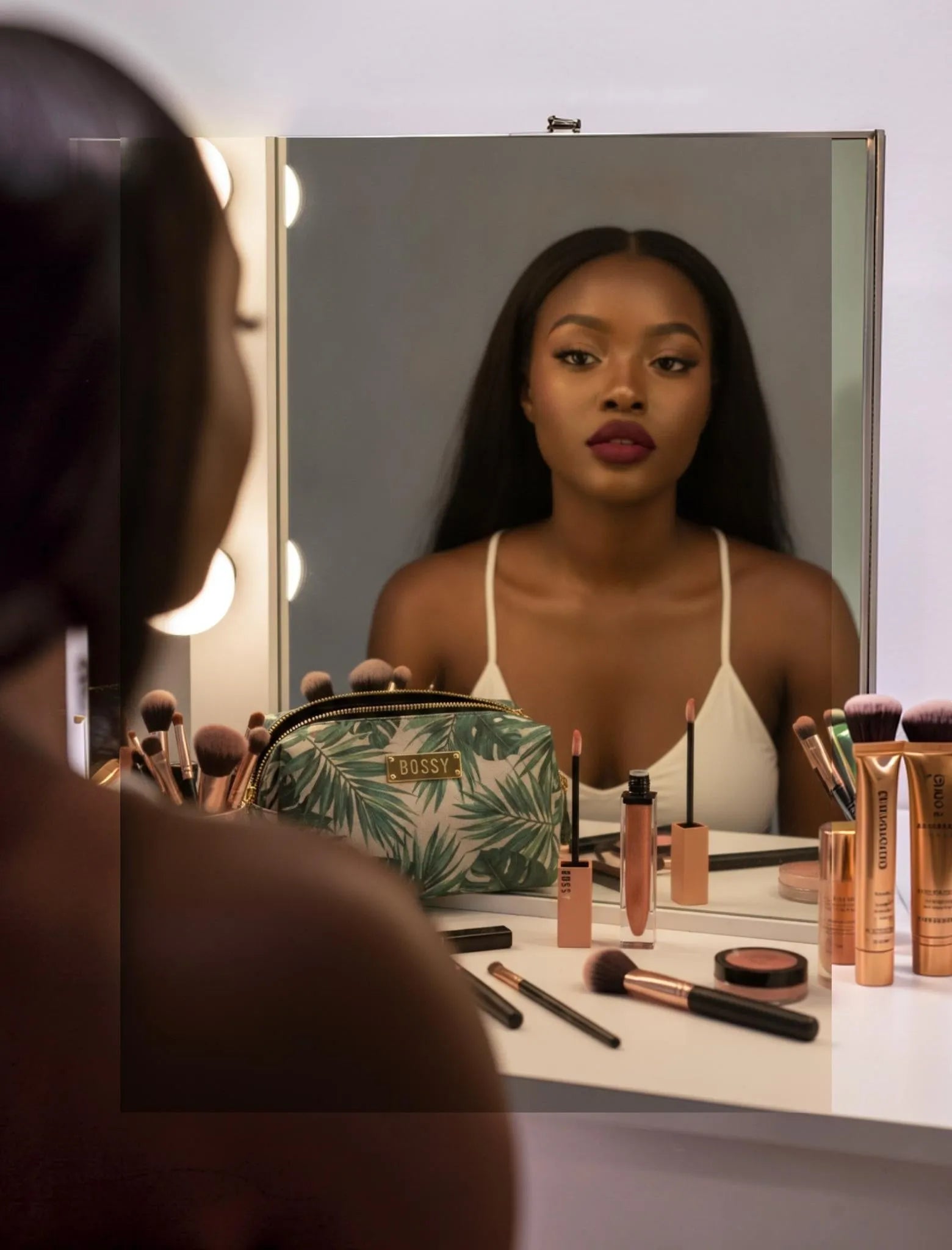 Bossy Cosmetics Inc Bossy Cosmetics Luxe Lipstick in Dark Wine - FIERCE - Lifestyle | Queen Anna House of Fashion Women's Luxury Fashion