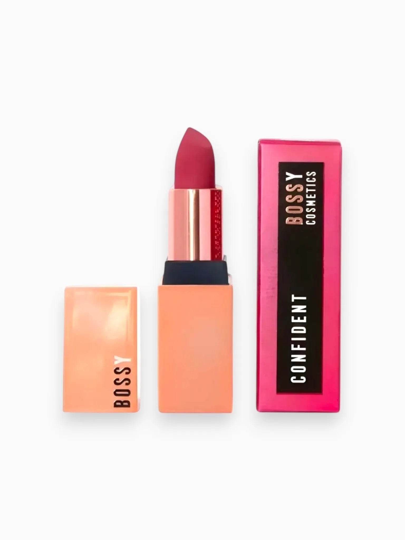 Bossy Cosmetics Inc Bossy Cosmetics Luxe Lipstick in Dark Wine - FIERCE - Lifestyle | Queen Anna House of Fashion Women's Luxury Fashion