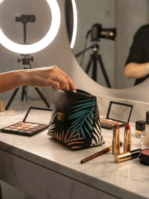 Bossy Cosmetics Inc Bossy Cosmetics Makeup Bag in Makeup Bag - Accessories | Queen Anna House of Fashion Women's Luxury Fashion
