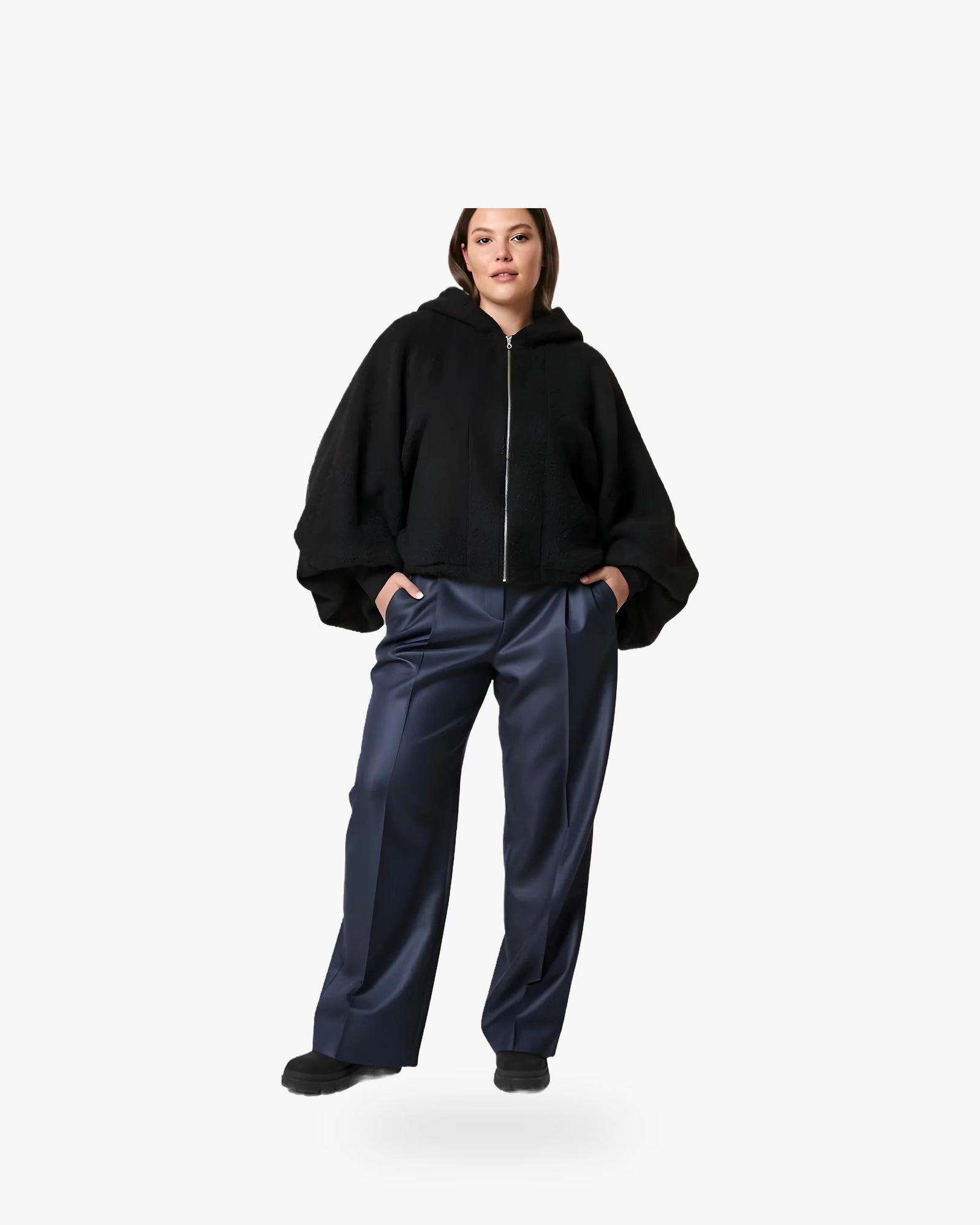 THE LNK Short Bouclé Jacket