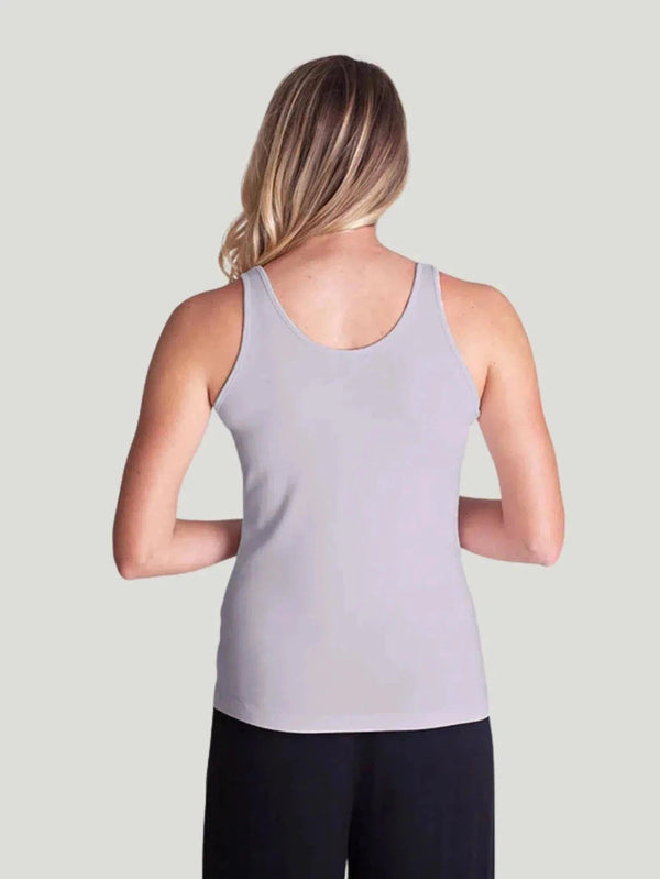 Buki Collagen Camisole - Camisole, Eco-Conscious Brand, Everyday Wear, Grey, m, Philanthropic Brand, Shirts, Sleeveless, Tops - Luxury Women's Fashion at Queen Anna House of Fashion