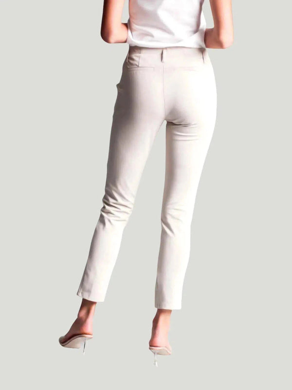 Buki Easy Street Stretch Chino Pant - Beige, Bottoms, Eco-Conscious Brand, Pants, S/S'22, Sale, Women Owned Brand, Workwear, xs - Luxury Women's Fashion at Queen Anna House of Fashion