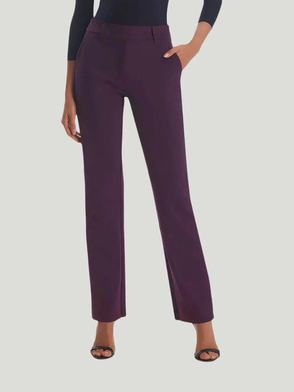 COMMANDO Neoprene CEO Trouser Pant - Bottoms, F/W'22, m, New Arrivals, Pants, Philanthropic Brand, Purple, s, Women Owned Brand, Workwear - Luxury Women's Fashion at Queen Anna House of Fashion