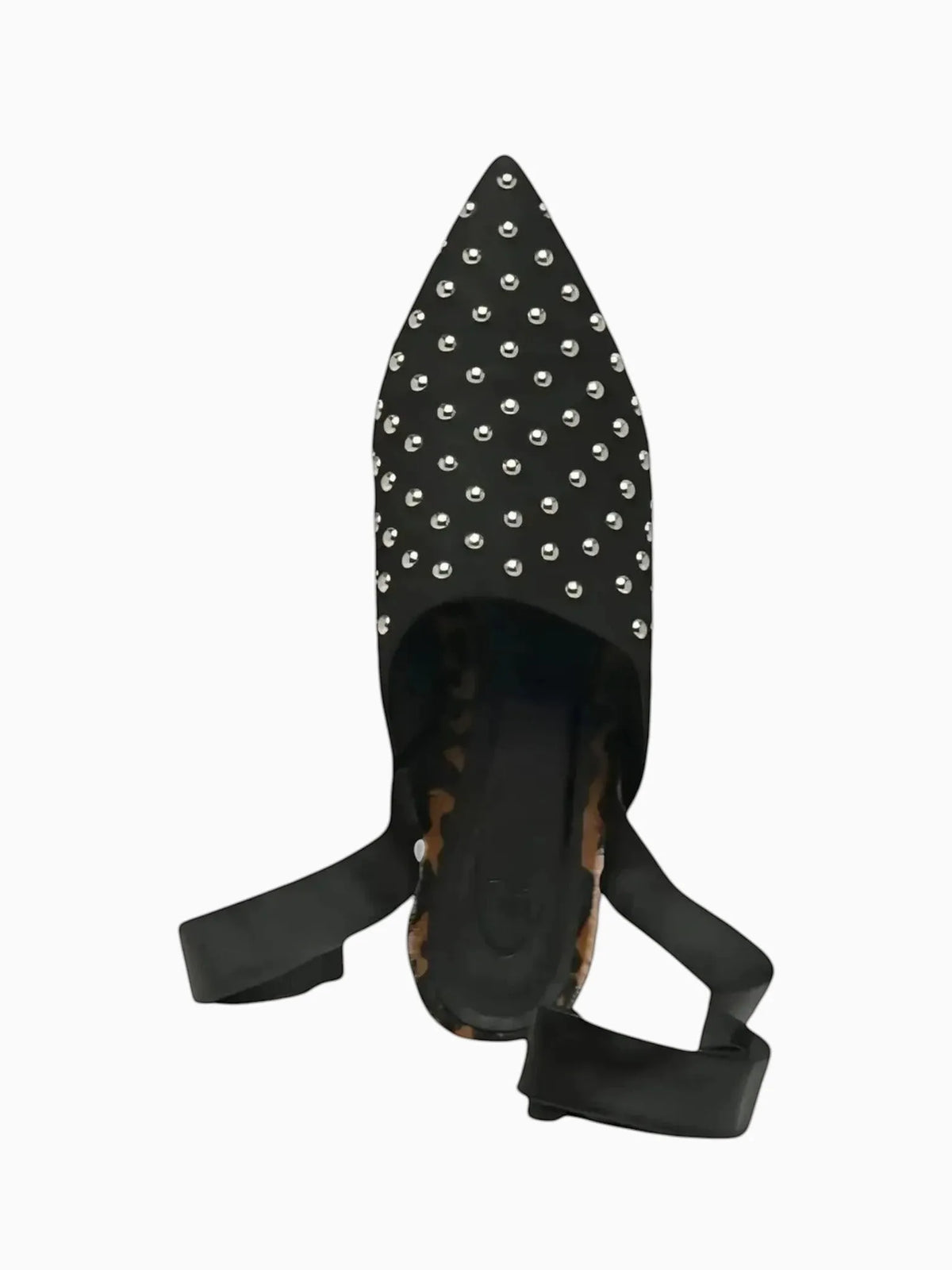 Carrano Carrano Mule Ankle Strap Leather Sandal in Black - Shoes | Queen Anna House of Fashion Women's Luxury Fashion