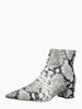 Carrano Carrano Python Embossed Leather Bootie in 7/US - Shoes | Queen Anna House of Fashion Women's Luxury Fashion