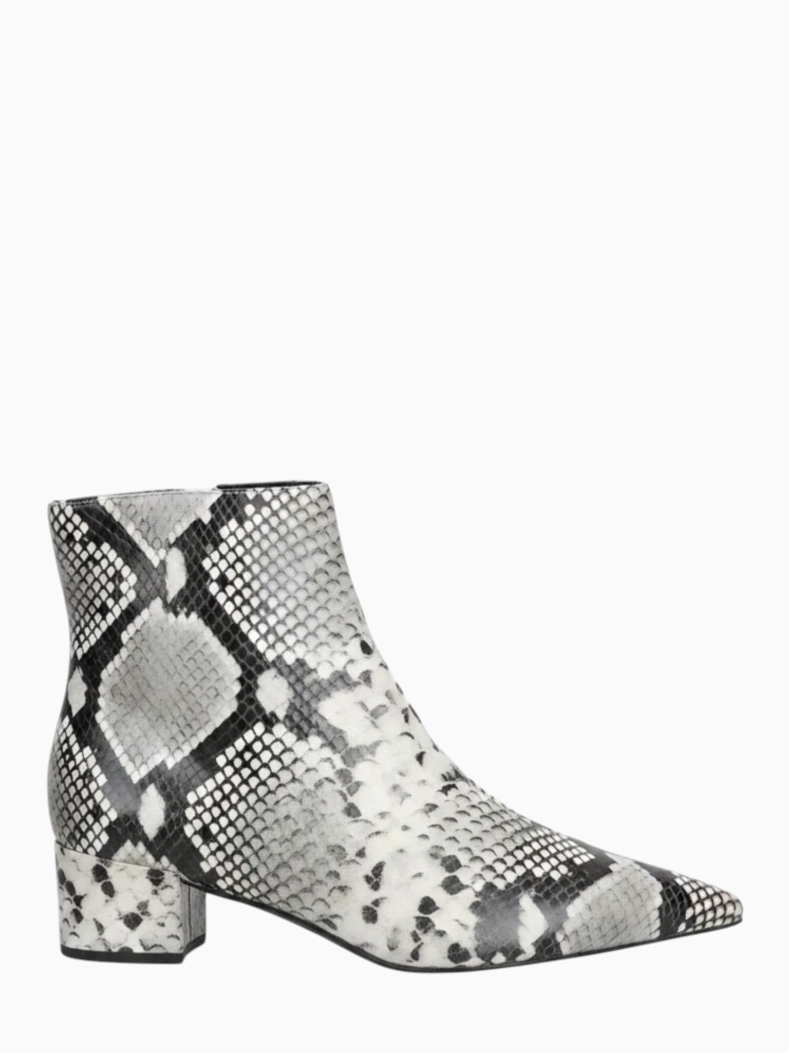 Carrano Python Embossed Leather Bootie