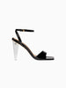 Carrano Carrano Transparent Heel Sandals in 6 - Shoes | Queen Anna House of Fashion Women's Luxury Fashion