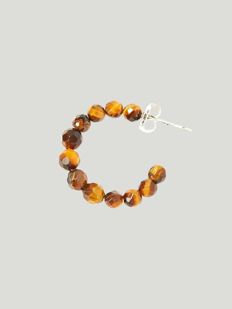 Chan Luu Gemstone Huggie Earrings - AAPI Owned Brand, Accessories, BIPOC Brand, Earrings, Jewelry, New Arrivals, Philanthropic Brand, S/ - Luxury Women's Fashion at Queen Anna House of Fashion