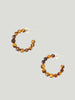 Chan Luu Gemstone Huggie Earrings