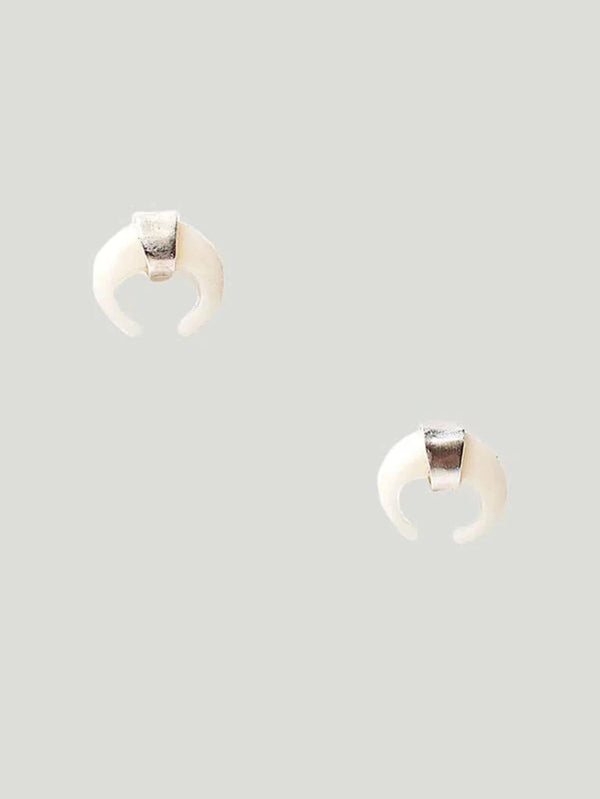 Chan Luu Horn Petite Earrings