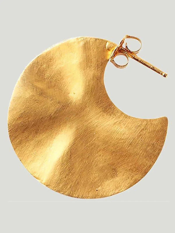 Chan Luu Petite Hammered Earrings - AAPI Owned Brand, Accessories, BIPOC Brand, Earrings, Gold, Jewelry, Philanthropic Brand, Silver, Wo - Luxury Women's Fashion at Queen Anna House of Fashion