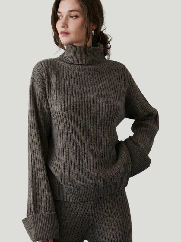 Crescent Knit Cargo Sweater