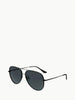 FREYRS Eyewear FREYRS Eyewear Morgan Aviator Sunglasses in Black - Accessories | Queen Anna House of Fashion Women's Luxury Fashion